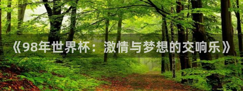 足球世界杯赛程：《98年世界杯：激情与梦想的交响乐》